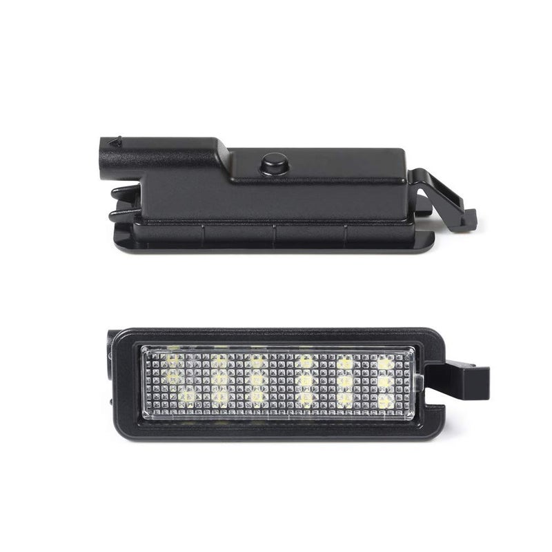 Gempro LED License Plate Light Tag Lamps for 2015-2022 Dodge Charger Challenger Pacifica Jeep Compass Chrysler 300, 6000K White 1PC - Image 5